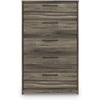 image:imageSignature Design by Ashley Baystorm 6 Drawer Bedroom Dresser Smoky GrayBrown