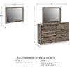 image:imageSignature Design by Ashley Baystorm 6 Drawer Bedroom Dresser Smoky GrayBrown
