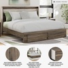 image:imageSignature Design by Ashley Baystorm 6 Drawer Bedroom Dresser Smoky GrayBrown