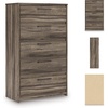 image:imageSignature Design by Ashley Baystorm 6 Drawer Bedroom Dresser Smoky GrayBrown