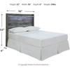 image:imageSignature Design by Ashley Baystorm 6 Drawer Bedroom Dresser Smoky GrayGray