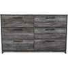 image:imageSignature Design by Ashley Baystorm 6 Drawer Bedroom Dresser Smoky GrayGrey