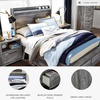 image:imageSignature Design by Ashley Baystorm 6 Drawer Bedroom Dresser Smoky GrayGrey