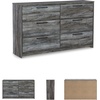 image:imageSignature Design by Ashley Baystorm 6 Drawer Bedroom Dresser Smoky GrayGrey