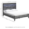 image:imageSignature Design by Ashley Baystorm 6 Drawer Bedroom Dresser Smoky GrayGrey