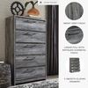 image:imageSignature Design by Ashley Baystorm 6 Drawer Bedroom Dresser Smoky GrayGrey
