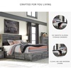 image:imageSignature Design by Ashley Baystorm 6 Drawer Bedroom Dresser Smoky GrayGrey
