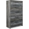 image:imageSignature Design by Ashley Baystorm 6 Drawer Bedroom Dresser Smoky GrayGrey