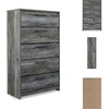 image:imageSignature Design by Ashley Baystorm 6 Drawer Bedroom Dresser Smoky GrayGrey