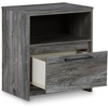 image:imageSignature Design by Ashley Baystorm 6 Drawer Bedroom Dresser Smoky GrayGrey