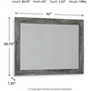 image:imageSignature Design by Ashley Baystorm 6 Drawer Bedroom Dresser Smoky GrayGrey