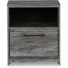 image:imageSignature Design by Ashley Baystorm 6 Drawer Bedroom Dresser Smoky GrayGrey