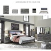 image:imageSignature Design by Ashley Baystorm 6 Drawer Bedroom Dresser Smoky GrayGrey