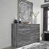 image:imageSignature Design by Ashley Baystorm 6 Drawer Bedroom Dresser Smoky GrayGrey