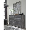 image:imageSignature Design by Ashley Baystorm 6 Drawer Bedroom Dresser Smoky GrayGrey