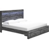 image:imageSignature Design by Ashley Baystorm 6 Drawer Bedroom Dresser Smoky GrayGrey