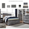 image:imageSignature Design by Ashley Baystorm 6 Drawer Bedroom Dresser Smoky GrayGrey