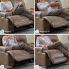 image:imageSignature Design by Ashley Bealeaf Zero Gravity Power Recliner Chair Earth