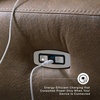 image:imageSignature Design by Ashley Bealeaf Zero Gravity Power Recliner Chair Earth