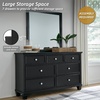 image:imageSignature Design by Ashley Bedroom Black Dresser with MirrorBlack