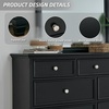 image:imageSignature Design by Ashley Bedroom Black Dresser with MirrorBlack