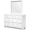 image:imageSignature Design by Ashley Bedroom Black Dresser with MirrorWhite