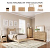 image:imageSignature Design by Ashley Bestmere Traditional 6Drawer Dresser with Oak Finish Light Brown