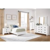 image:imageSignature Design by Ashley Binterglen Twin Panel Bed Frame White