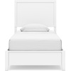 image:imageSignature Design by Ashley Binterglen Twin Panel Bed Frame White