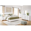 image:imageSignature Design by Ashley Binterglen White 6Drawer Dresser with MirrorWhite