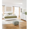 image:imageSignature Design by Ashley Binterglen White 6Drawer Dresser with MirrorWhite