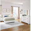 image:imageSignature Design by Ashley Binterglen White 6Drawer Dresser with MirrorWhite