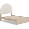 image:imageSignature Design by Ashley Birkmore 6 Drawer Dresser 10Minute Easy Assembly Engineered Wood Whimsical Botanical Accent Drawers for Bedroom Light Oak FinishTan