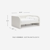 image:imageSignature Design by Ashley Birkmore 6 Drawer Dresser 10Minute Easy Assembly Engineered Wood Whimsical Botanical Accent Drawers for Bedroom Light Oak FinishTan