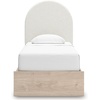 image:imageSignature Design by Ashley Birkmore 6 Drawer Dresser 10Minute Easy Assembly Engineered Wood Whimsical Botanical Accent Drawers for Bedroom Light Oak FinishTan