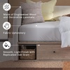 image:imageSignature Design by Ashley Birkmore 6 Drawer Dresser 10Minute Easy Assembly Engineered Wood Whimsical Botanical Accent Drawers for Bedroom Light Oak FinishTan