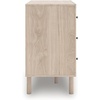 image:imageSignature Design by Ashley Birkmore 6 Drawer Dresser 10Minute Easy Assembly Engineered Wood Whimsical Botanical Accent Drawers for Bedroom Light Oak FinishTan