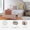 image:imageSignature Design by Ashley Birkmore 6 Drawer Dresser 10Minute Easy Assembly Engineered Wood Whimsical Botanical Accent Drawers for Bedroom Light Oak FinishTan