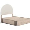 image:imageSignature Design by Ashley Birkmore 6 Drawer Dresser 10Minute Easy Assembly Engineered Wood Whimsical Botanical Accent Drawers for Bedroom Light Oak FinishTan