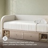 image:imageSignature Design by Ashley Birkmore 6 Drawer Dresser 10Minute Easy Assembly Engineered Wood Whimsical Botanical Accent Drawers for Bedroom Light Oak FinishTan