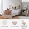image:imageSignature Design by Ashley Birkmore 6 Drawer Dresser 10Minute Easy Assembly Engineered Wood Whimsical Botanical Accent Drawers for Bedroom Light Oak FinishTan