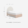 image:imageSignature Design by Ashley Birkmore 6 Drawer Dresser 10Minute Easy Assembly Engineered Wood Whimsical Botanical Accent Drawers for Bedroom Light Oak FinishTan