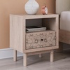 image:imageSignature Design by Ashley Birkmore 6 Drawer Dresser 10Minute Easy Assembly Engineered Wood Whimsical Botanical Accent Drawers for Bedroom Light Oak FinishTan