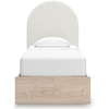 image:imageSignature Design by Ashley Birkmore 6 Drawer Dresser 10Minute Easy Assembly Engineered Wood Whimsical Botanical Accent Drawers for Bedroom Light Oak FinishTan