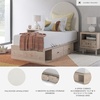 image:imageSignature Design by Ashley Birkmore 6 Drawer Dresser 10Minute Easy Assembly Engineered Wood Whimsical Botanical Accent Drawers for Bedroom Light Oak FinishTan