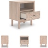 image:imageSignature Design by Ashley Birkmore 6 Drawer Dresser 10Minute Easy Assembly Engineered Wood Whimsical Botanical Accent Drawers for Bedroom Light Oak FinishTan