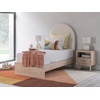 image:imageSignature Design by Ashley Birkmore 6 Drawer Dresser 10Minute Easy Assembly Engineered Wood Whimsical Botanical Accent Drawers for Bedroom Light Oak FinishTan
