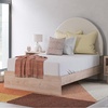image:imageSignature Design by Ashley Birkmore 6 Drawer Dresser 10Minute Easy Assembly Engineered Wood Whimsical Botanical Accent Drawers for Bedroom Light Oak FinishTan