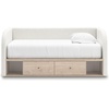 image:imageSignature Design by Ashley Birkmore 6 Drawer Dresser 10Minute Easy Assembly Engineered Wood Whimsical Botanical Accent Drawers for Bedroom Light Oak FinishTan