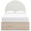 image:imageSignature Design by Ashley Birkmore 6 Drawer Dresser 10Minute Easy Assembly Engineered Wood Whimsical Botanical Accent Drawers for Bedroom Light Oak FinishTan